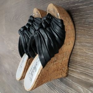 Fergie quixotic wedge sandal